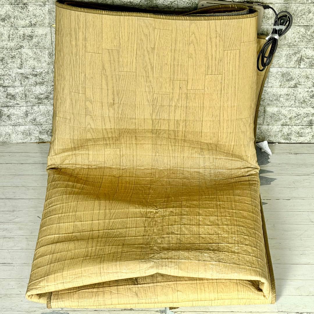 TEKNOS 木目フローリング調ホットカーペット 3畳相当タイプ