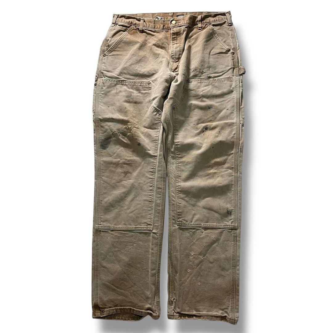 USA製 W38 Carhartt ダブルニー ペインターパンツ ヴィンテージ