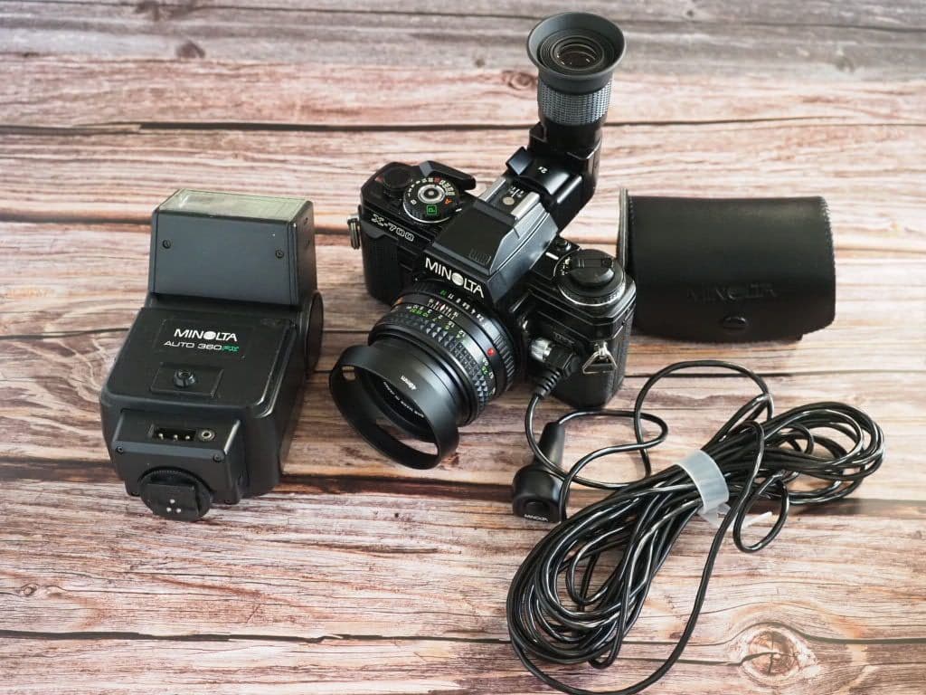 完動美品 MINOLTA X-700 　レンズ付 おまけあり
