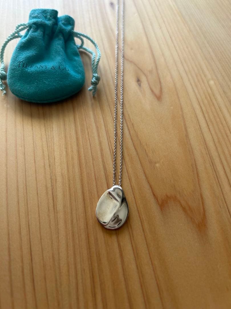 ティファニー　マドンナ　シルバーネックレス