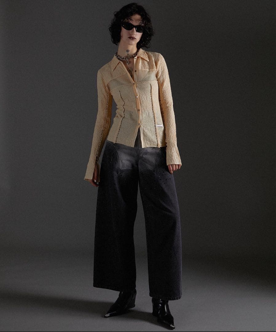 【PRANK PROJECT】カラーステッチニットトップス