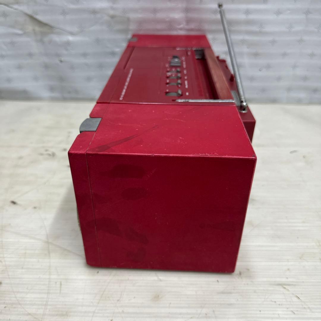 National RX-C50 ナショナル レッド ラジカセ 昭和レトロ