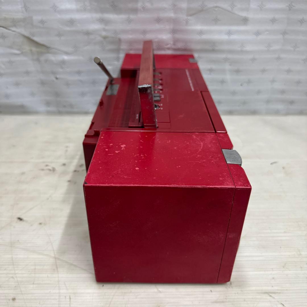 National RX-C50 ナショナル レッド ラジカセ 昭和レトロ