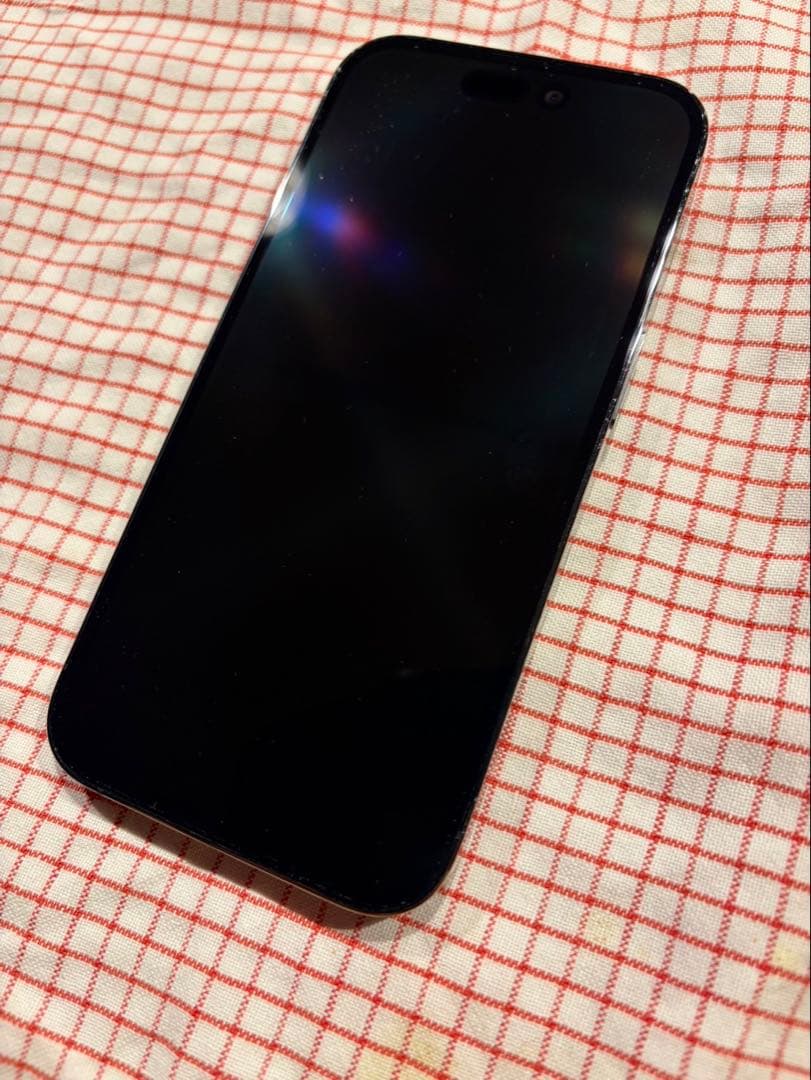 iPhone 14pro ディープパープル　simフリー　256gb