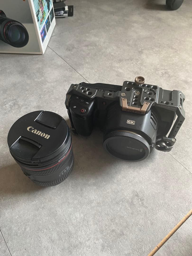 BMPCC6K、レンズ、リグ、マイク、1TB SSD等のセット