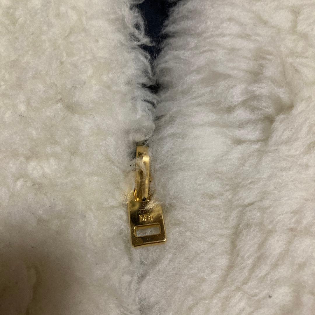 ザ　リラクス　THE RERACS ボアライナー　ベスト　ジレ　アイボリー　美品