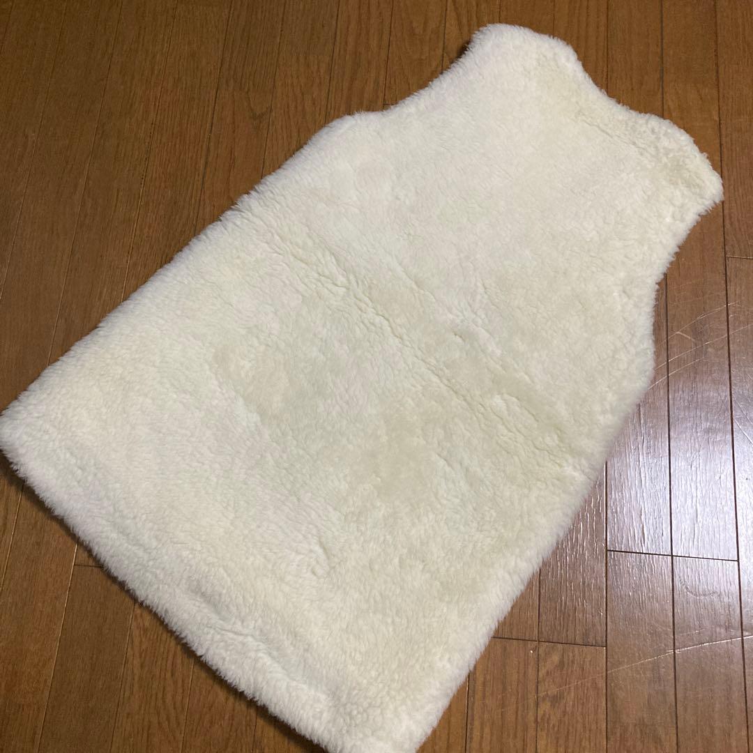 ザ　リラクス　THE RERACS ボアライナー　ベスト　ジレ　アイボリー　美品