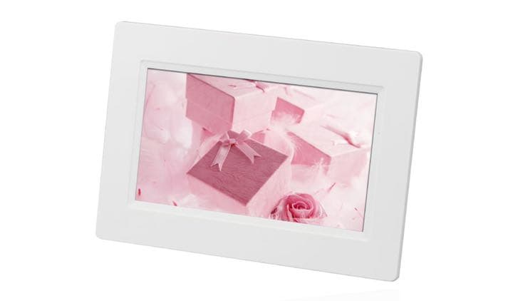 恵安のデジタルフォトフレーム 白