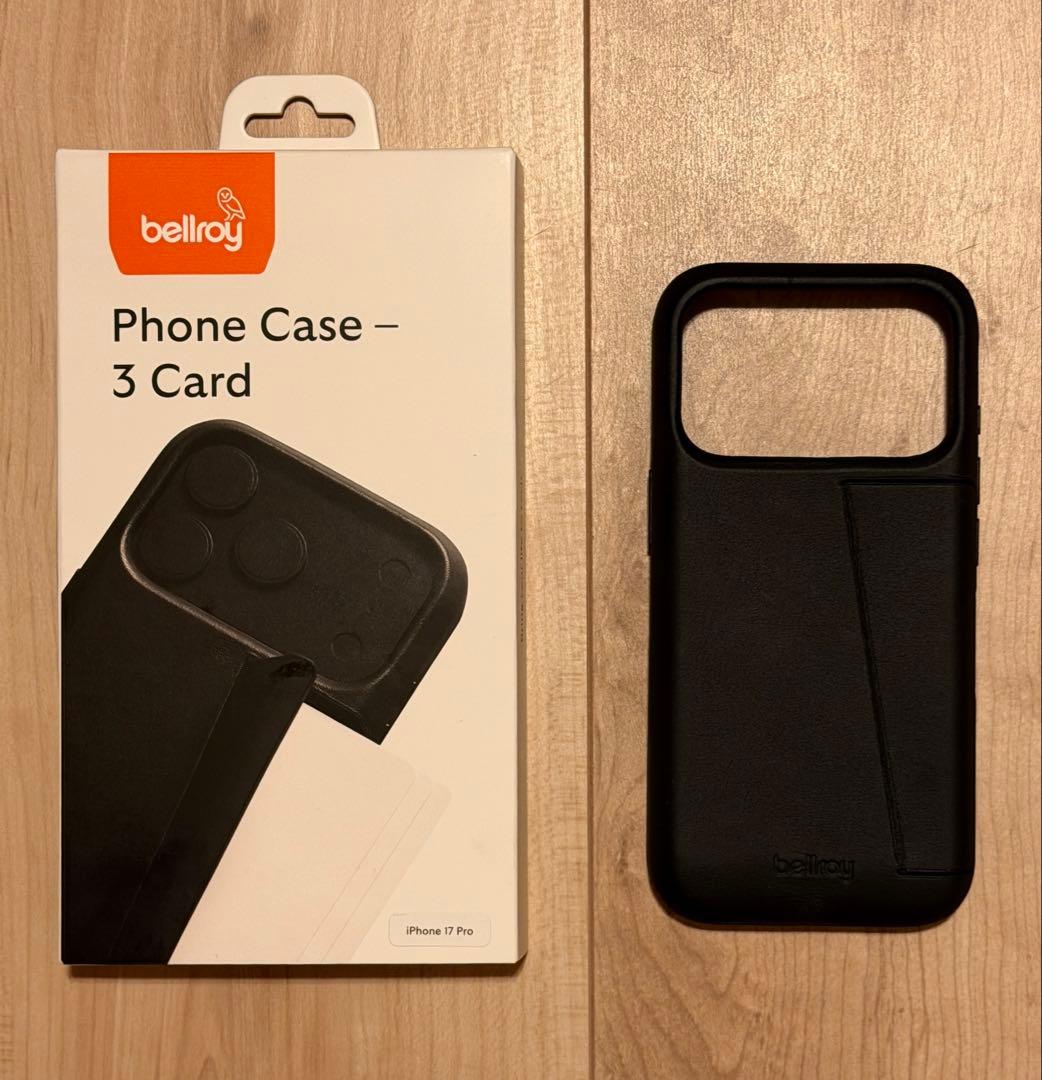 【ひーちゃん専用】【新品未使用】bellroy iPhone 17 Pro