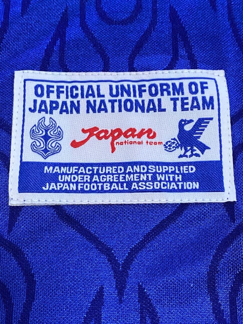 1998-1999 日本代表 サッカー レプリカユニフォーム サイズM