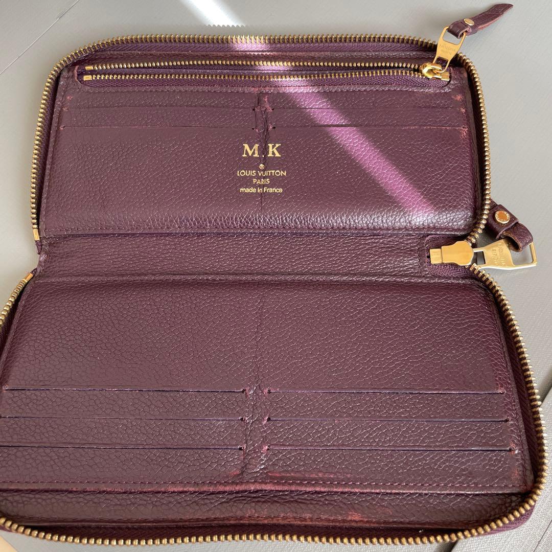 Louis Vuitton パープル 長財布