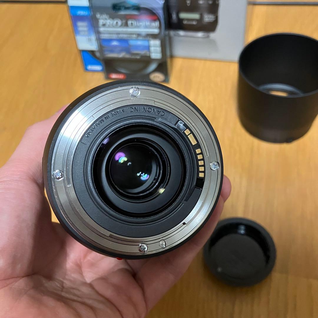 canon ef70-300mm f4-5.6 is ii usm フード付
