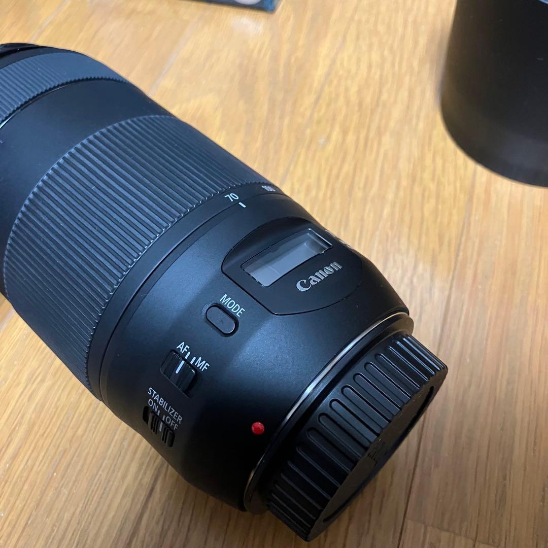 canon ef70-300mm f4-5.6 is ii usm フード付
