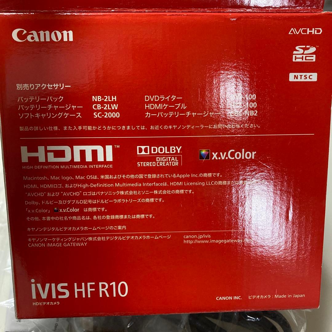 キャノン　ビデオカメラ