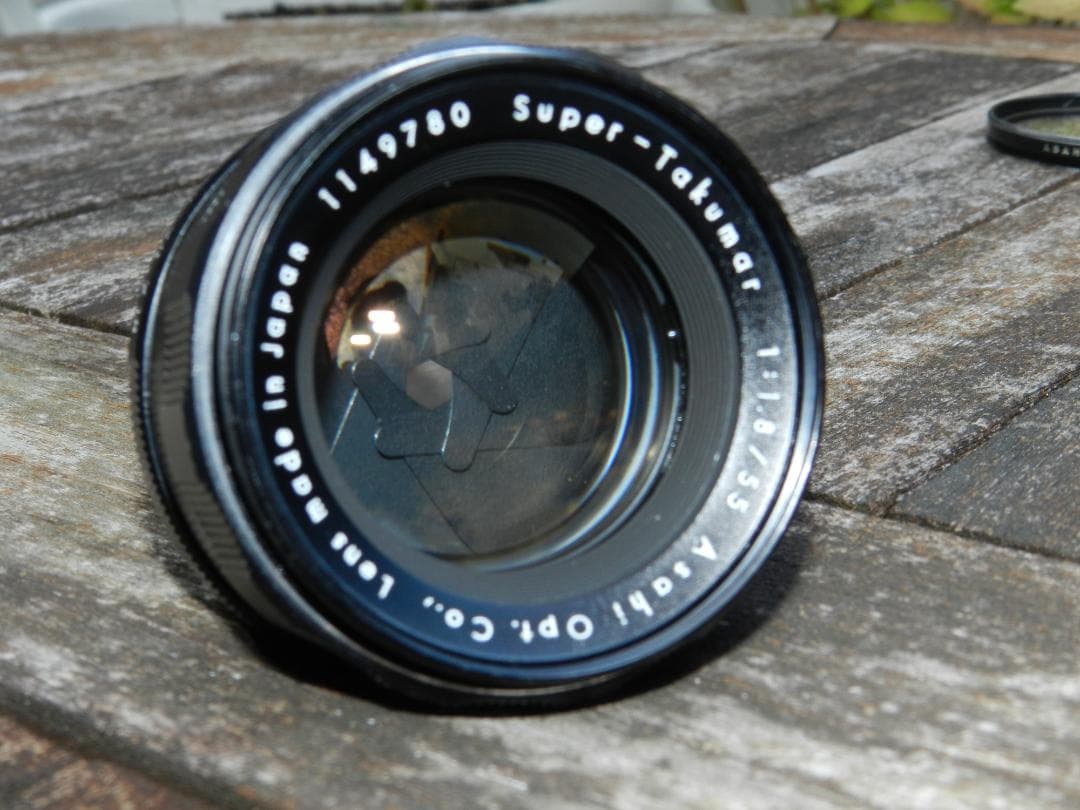 美品　Pentax SP+Super-Takumar 55 1.8+200 4