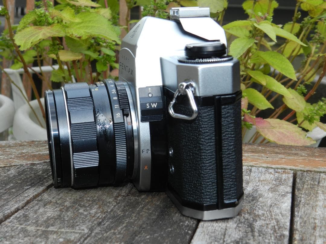 美品　Pentax SP+Super-Takumar 55 1.8+200 4