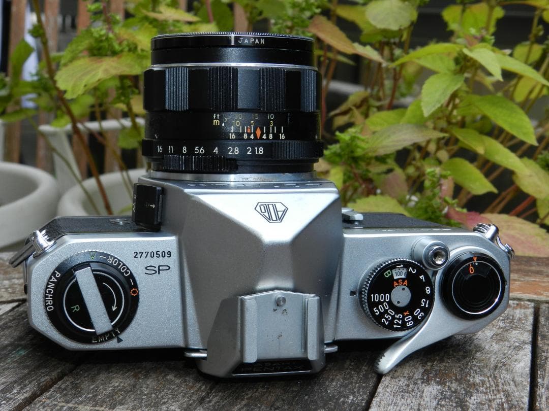 美品　Pentax SP+Super-Takumar 55 1.8+200 4