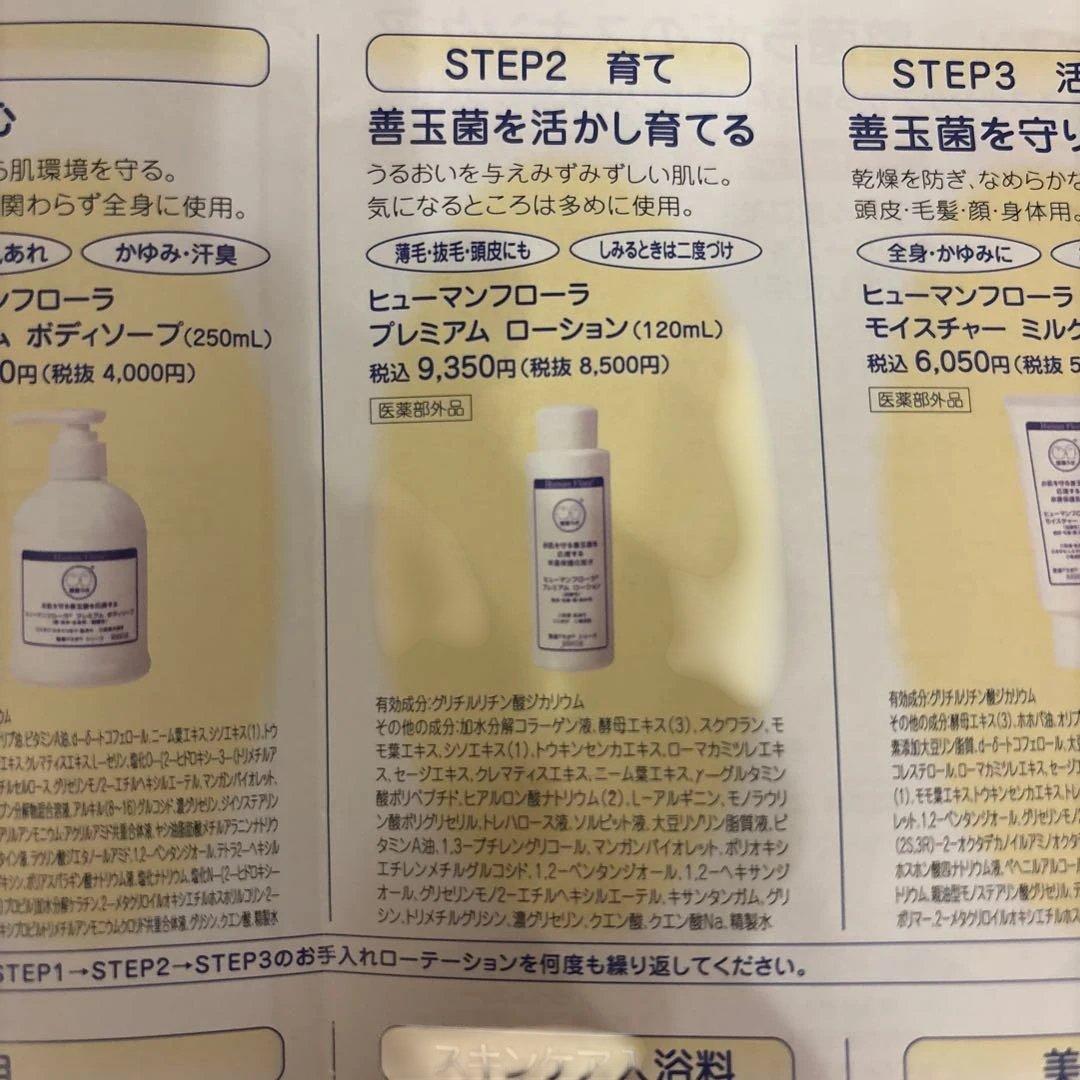 Human Flora スキンケアセット