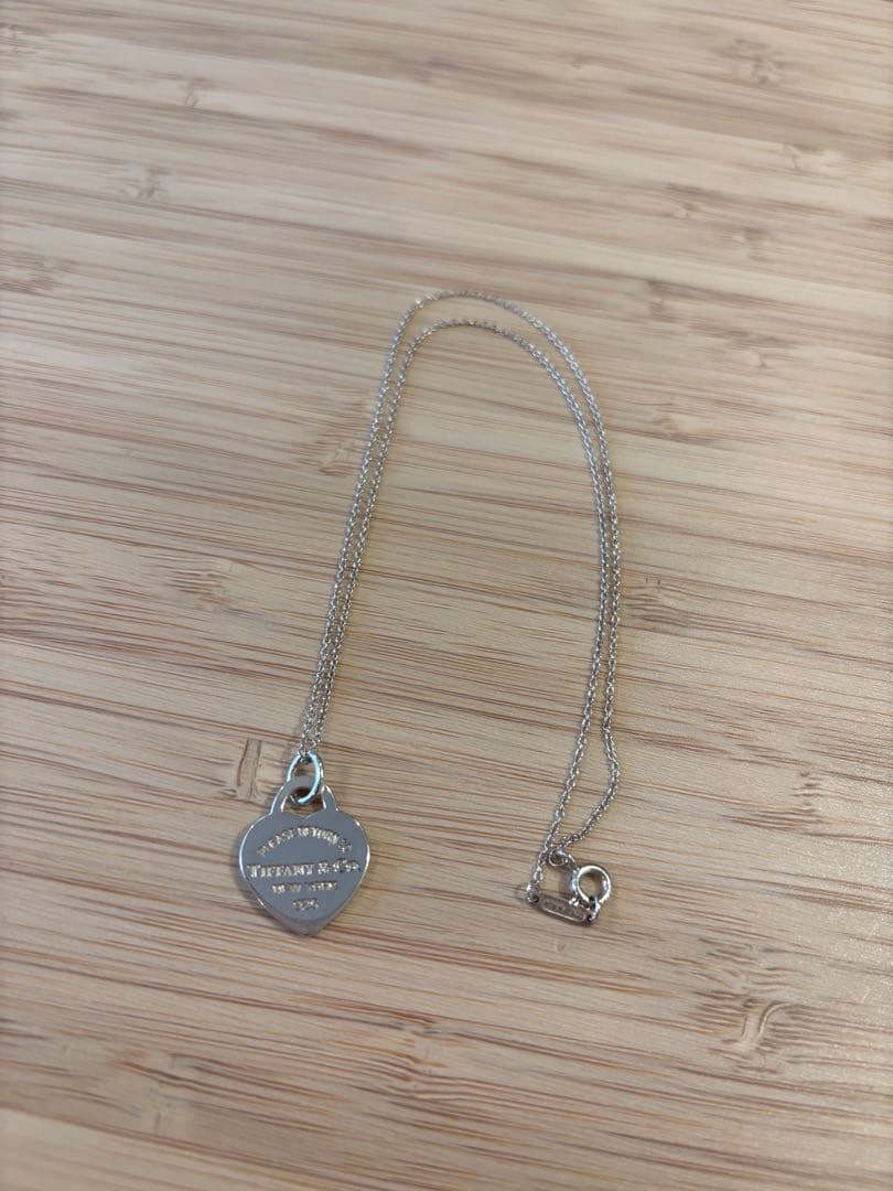 【美品】Tiffany & Co. リターントゥティファニー　シルバーネックレス