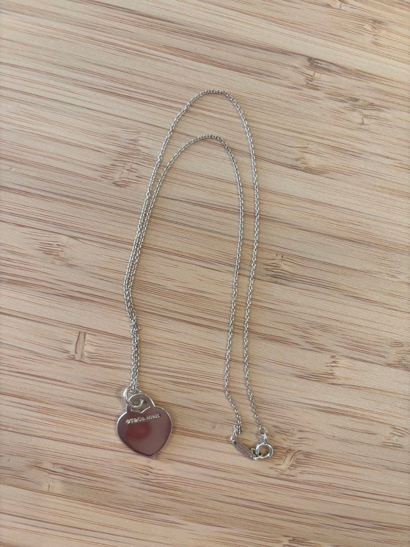 【美品】Tiffany & Co. リターントゥティファニー　シルバーネックレス