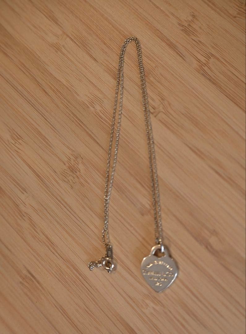 【美品】Tiffany & Co. リターントゥティファニー　シルバーネックレス