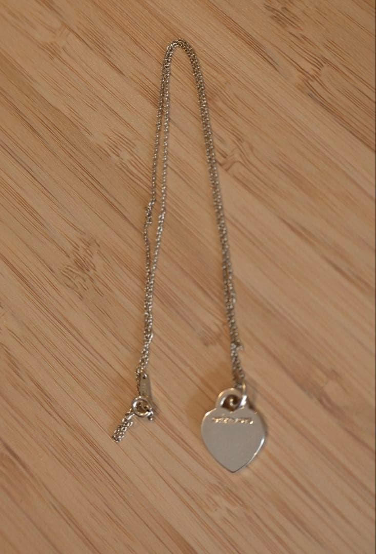 【美品】Tiffany & Co. リターントゥティファニー　シルバーネックレス