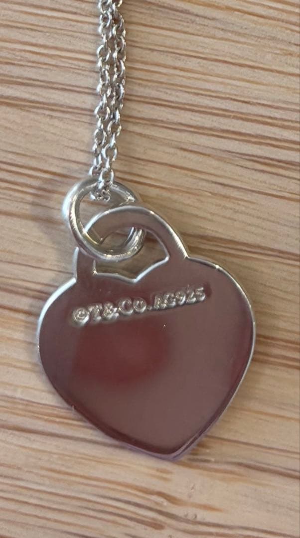 【美品】Tiffany & Co. リターントゥティファニー　シルバーネックレス