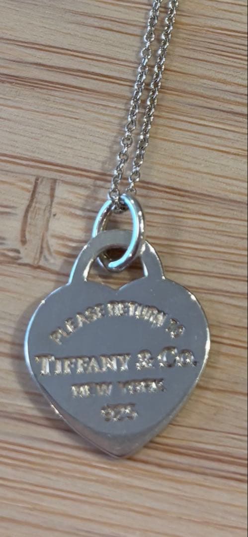 【美品】Tiffany & Co. リターントゥティファニー　シルバーネックレス