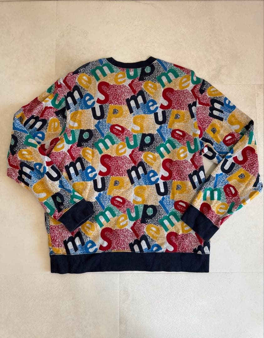 トップス Supreme 19AW Scatter Text Crewneck