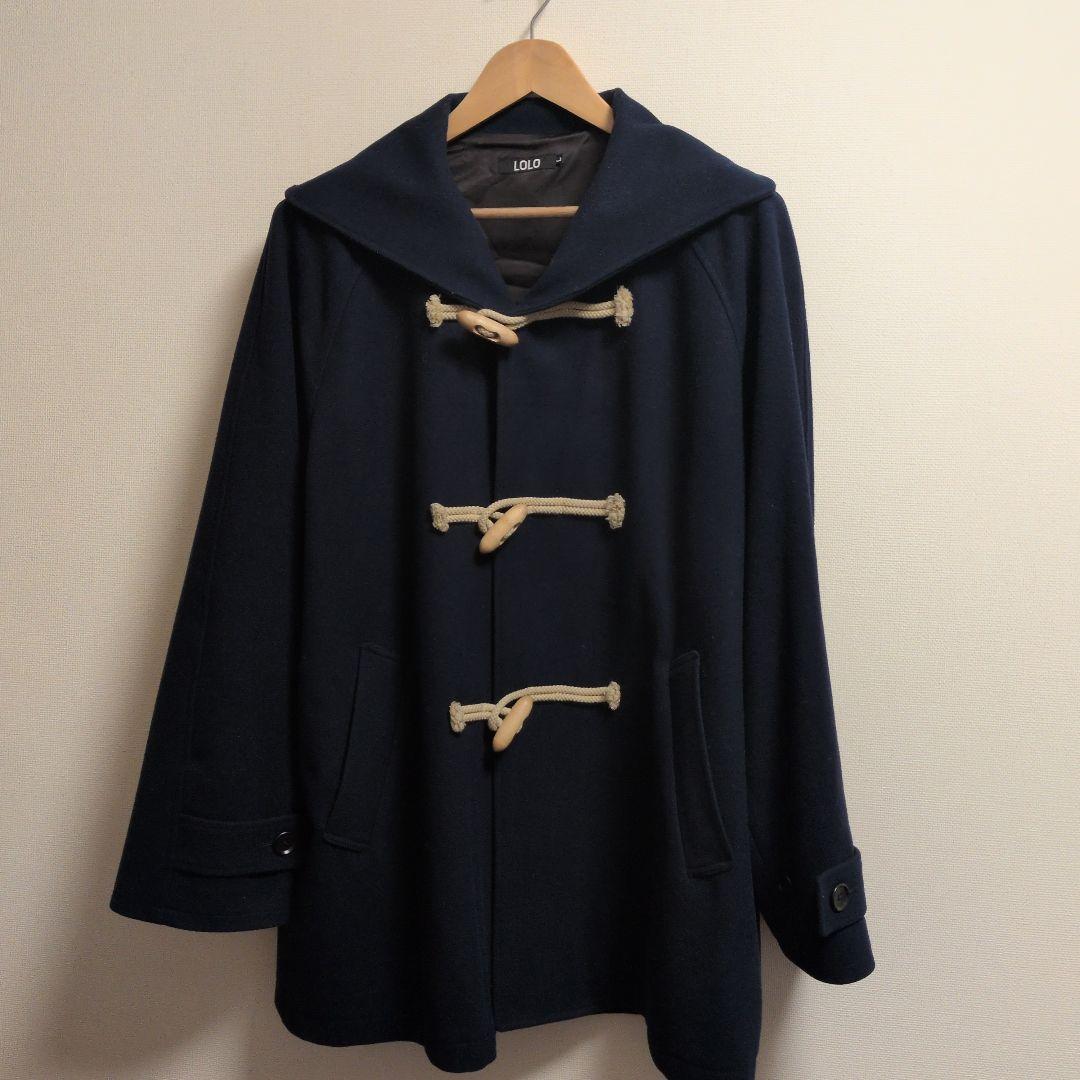 Yuta LOLO メルトンダッフルコート ネイビー
