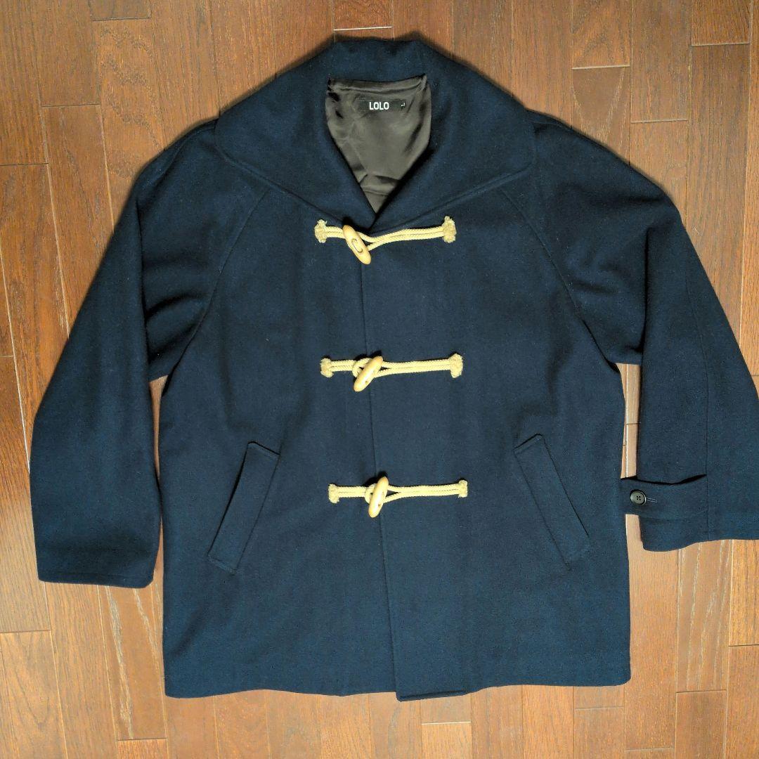 Yuta LOLO メルトンダッフルコート ネイビー