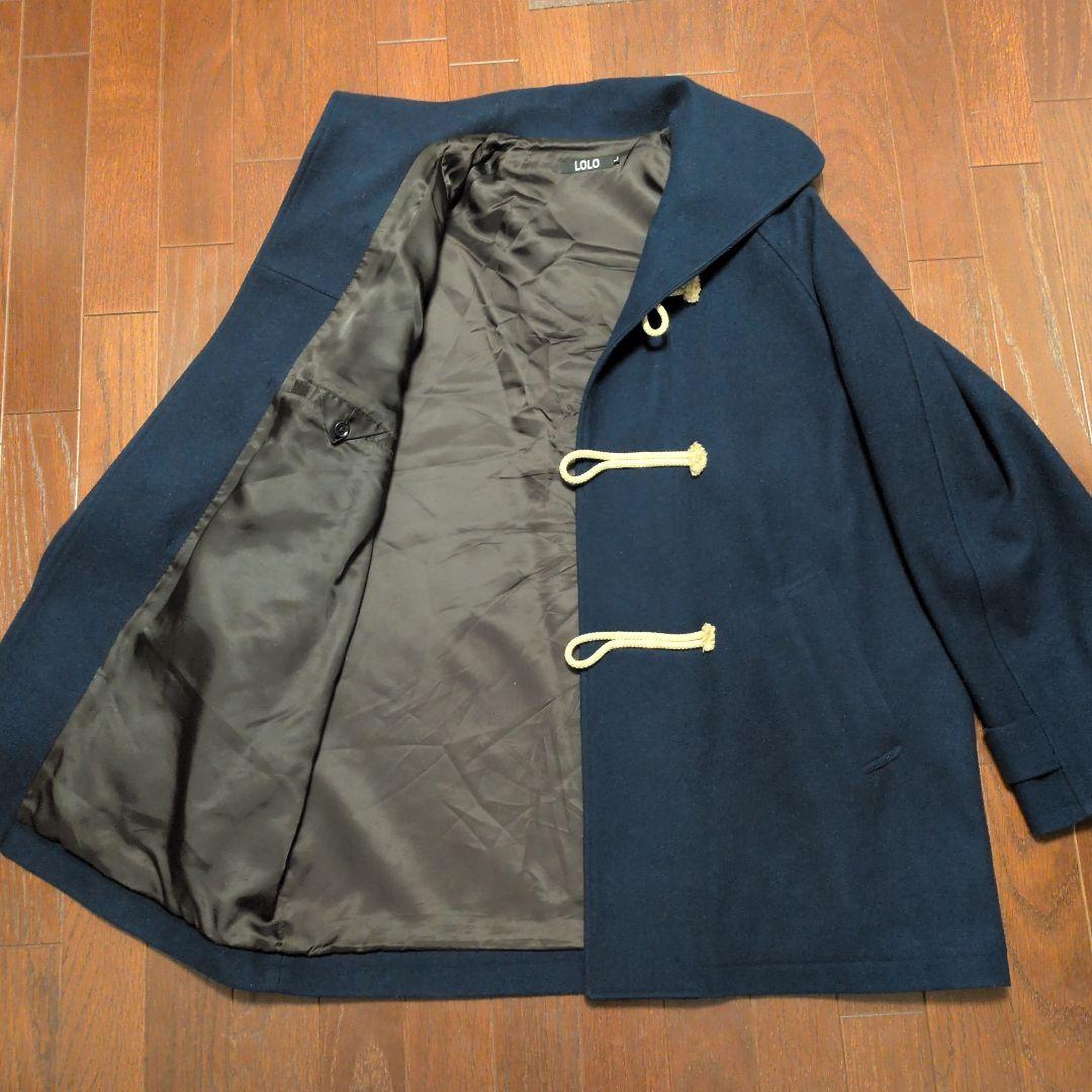 Yuta LOLO メルトンダッフルコート ネイビー