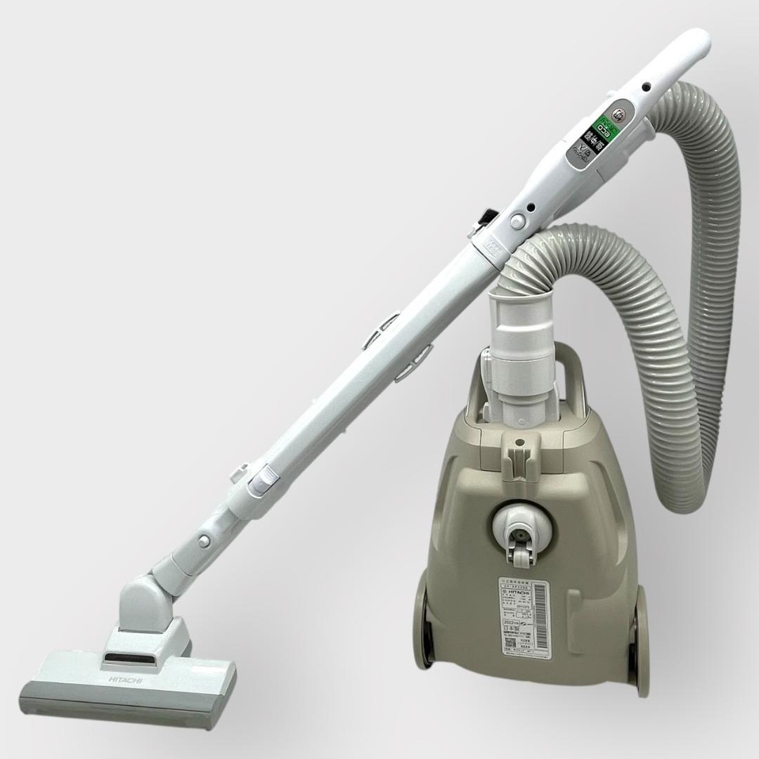 日立 掃除機 紙パック式 CV-KP300K N ライトゴールド