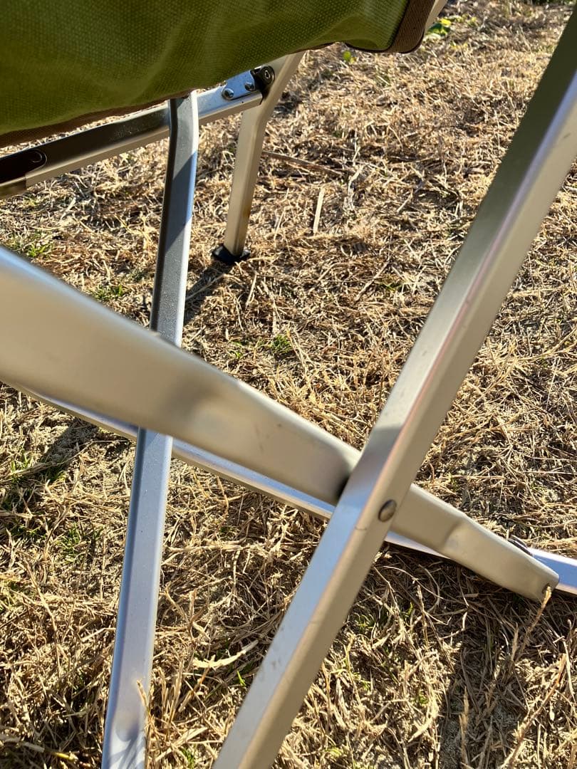 スノーピーク　 peak ローチェア　アウトドアチェア グリーン