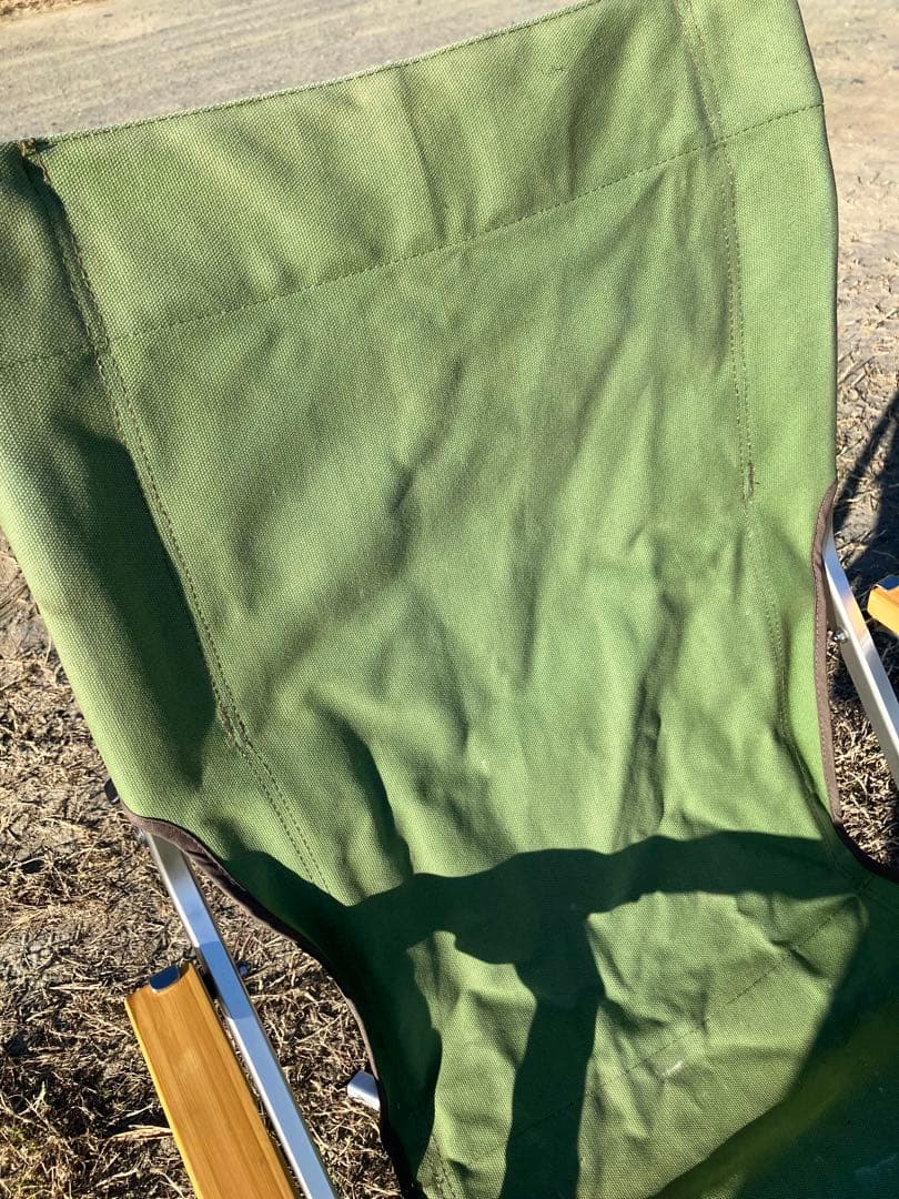 スノーピーク　 peak ローチェア　アウトドアチェア グリーン