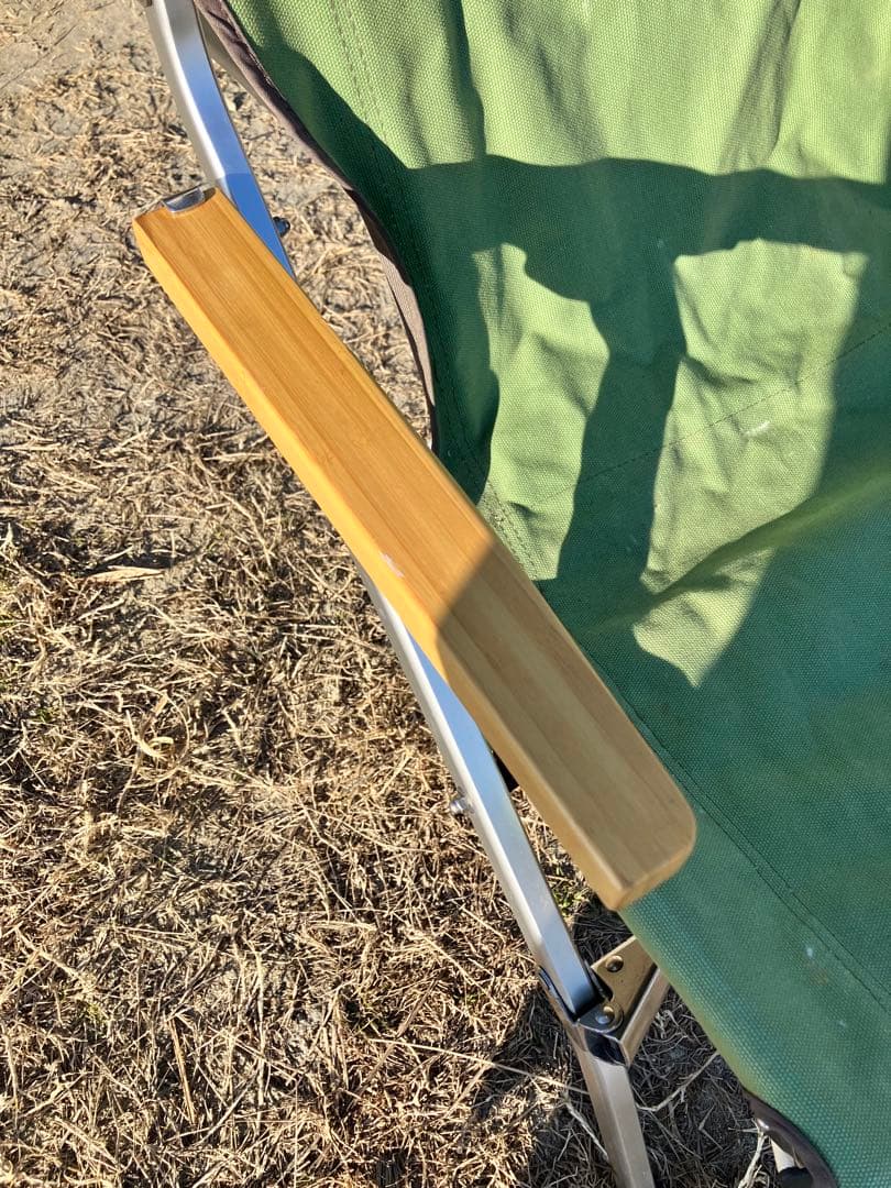 スノーピーク　 peak ローチェア　アウトドアチェア グリーン