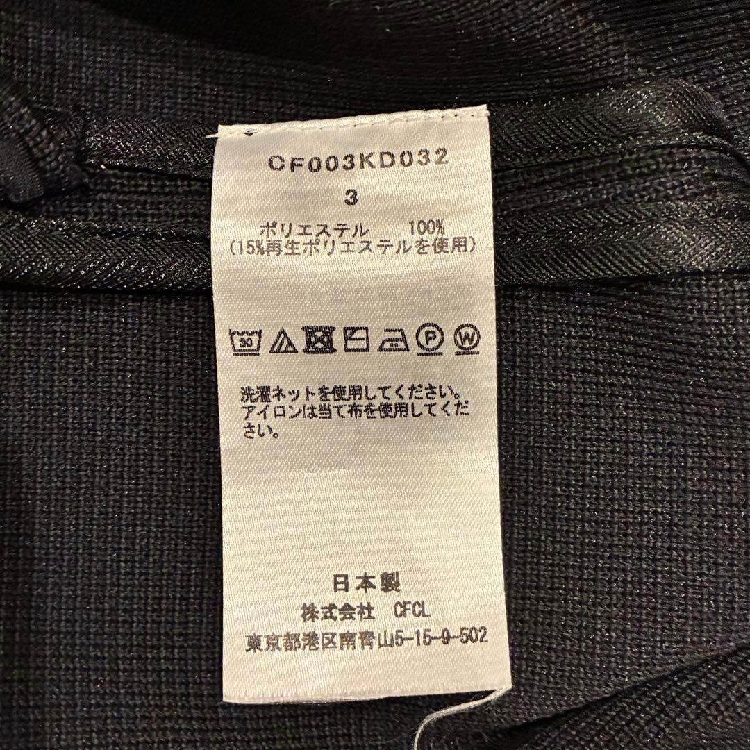 ジャケット・アウター CFCL MILAN RIB TAILORED JKT BLACK 3