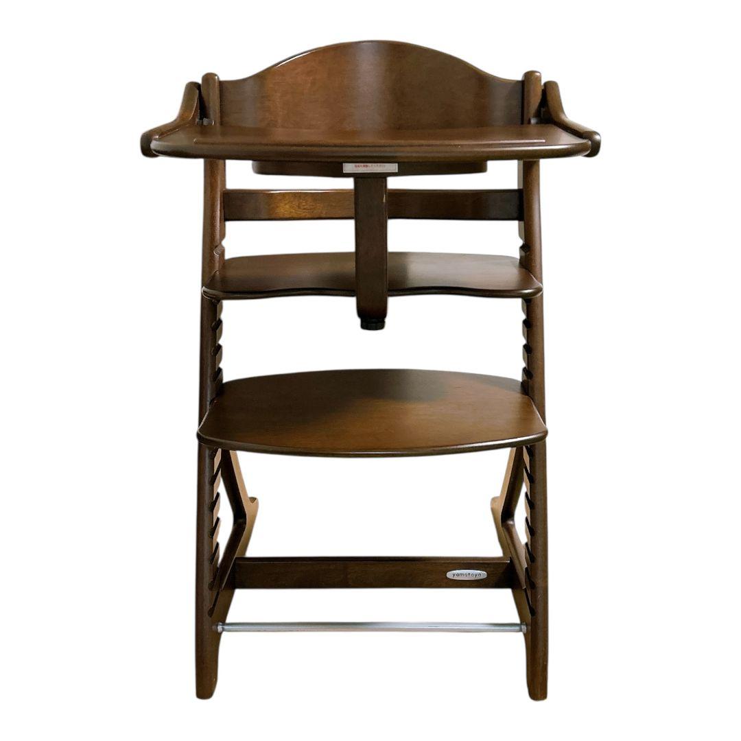 【美品】 大和屋 すくすくハイチェアプラス テーブル ガード YAMATOYA