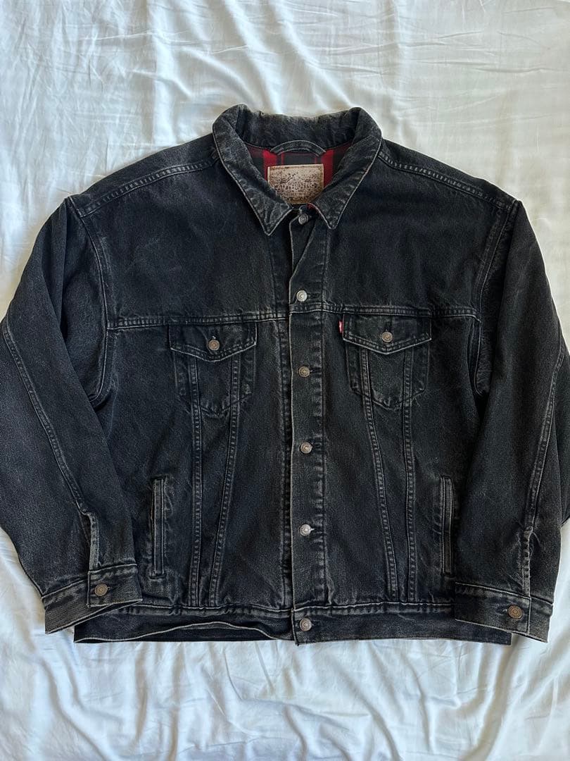 ［早い者勝ち！超希少！ビックサイズ］90s リーバイス ブラックデニム USA