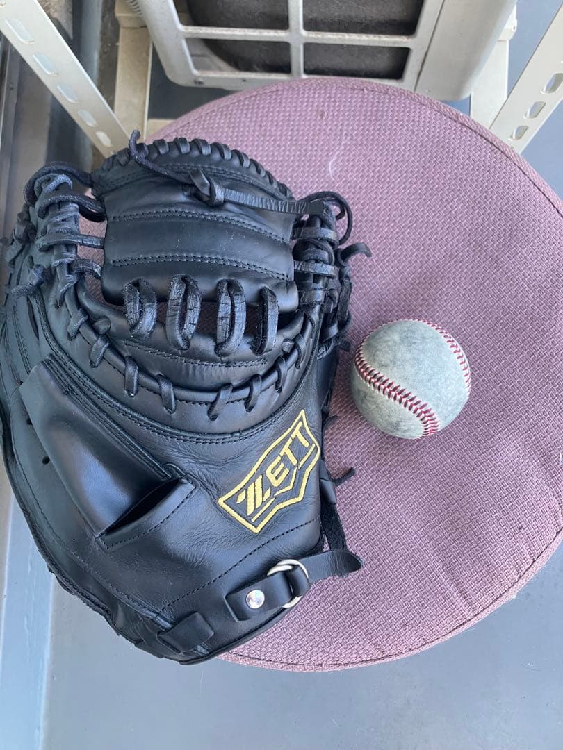 ZETT軟式キャッチャーミット ライテックス 右投げ BSCB56912A 黒