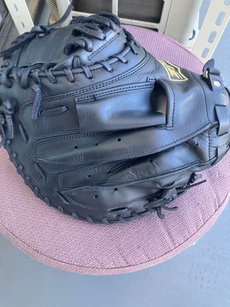 ZETT軟式キャッチャーミット ライテックス 右投げ BSCB56912A 黒