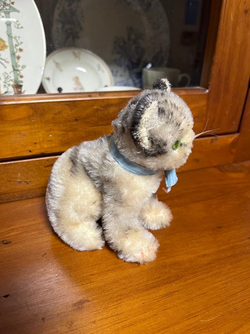 【2/11までの出品】ヴィンテージ シュタイフ　ネコ 猫