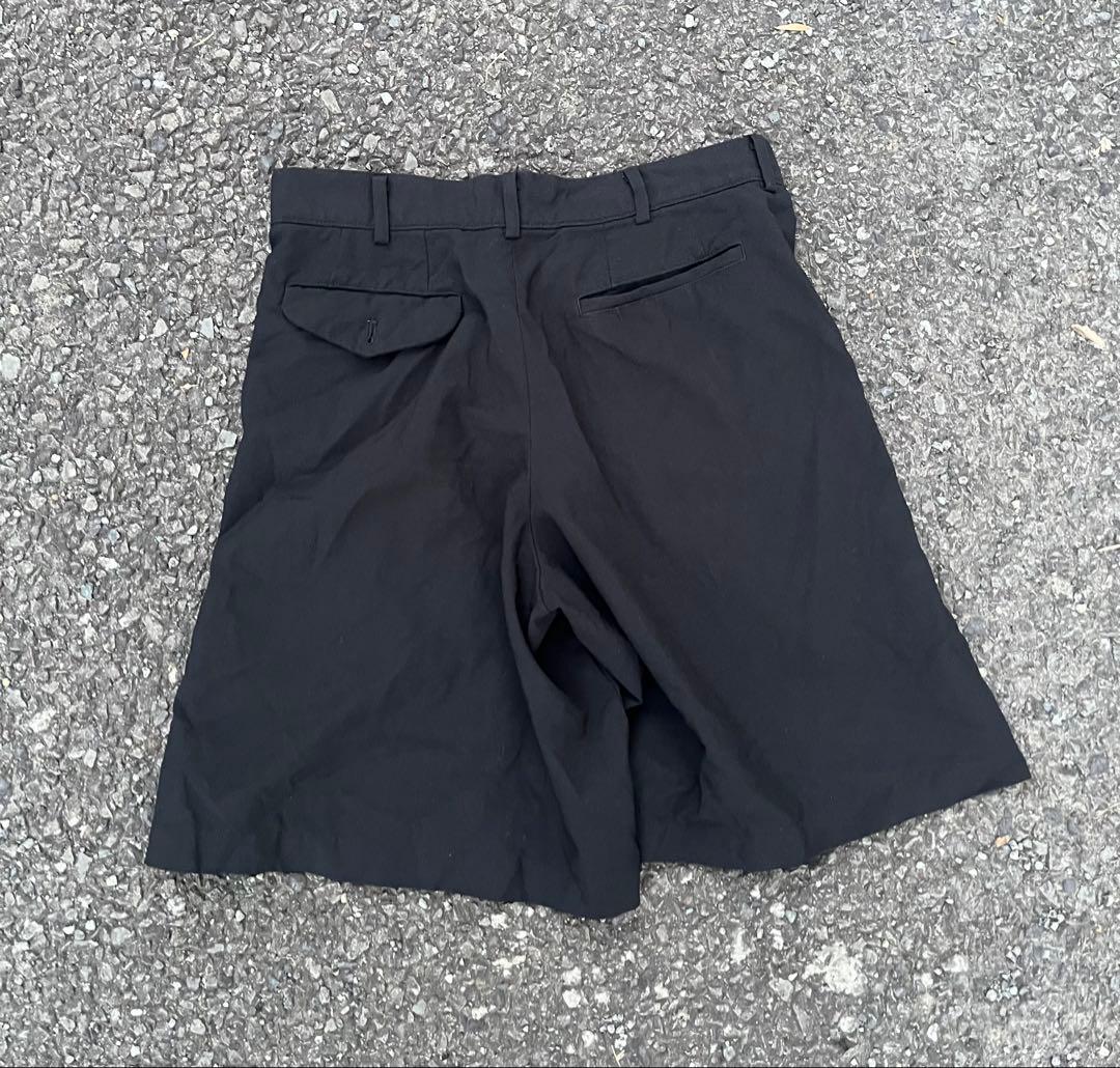 BLACK COMME des GARÇONS ブラックショートパンツ S