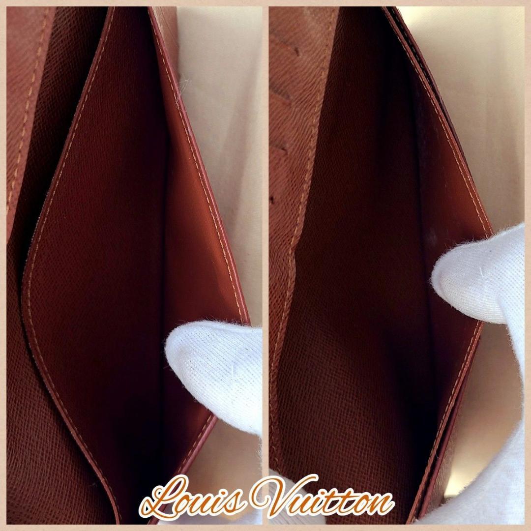 極美品 ルイヴィトン モノグラム 長財布 ポルトフォイユ ブラザ 新型 箱付