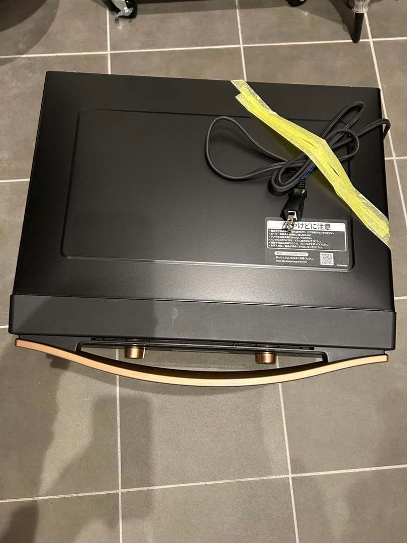 （ジャンク品）SHARP 電子オーブンレンジ RE-SD18 A-B 黒