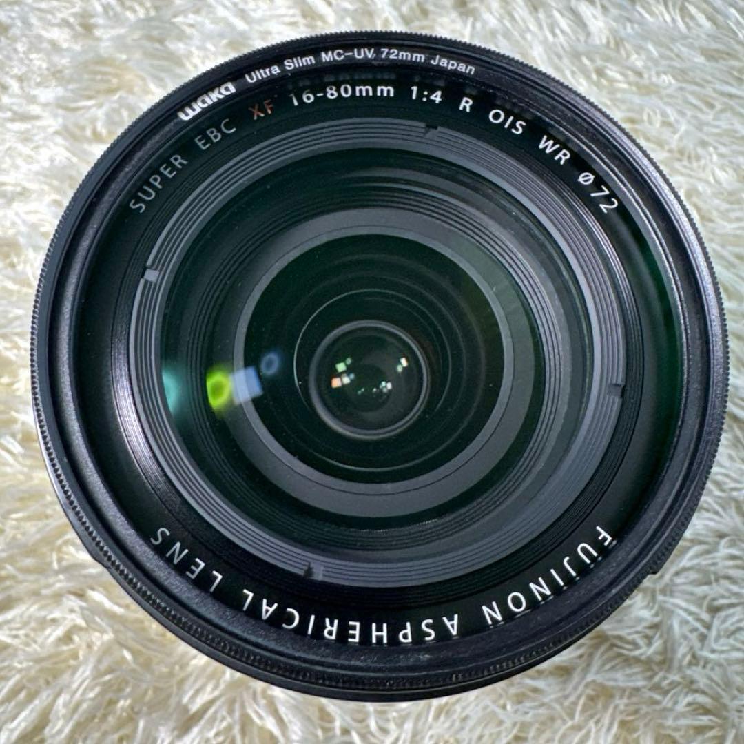 美品 FUJIFILM レンズ XF16-80mm F4 R OIS WR