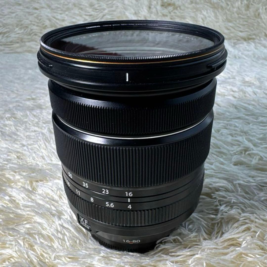 美品 FUJIFILM レンズ XF16-80mm F4 R OIS WR
