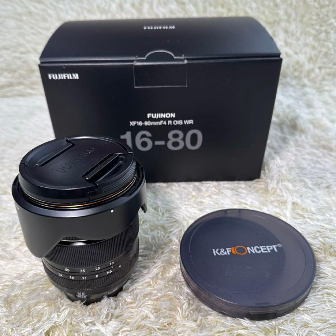美品 FUJIFILM レンズ XF16-80mm F4 R OIS WR