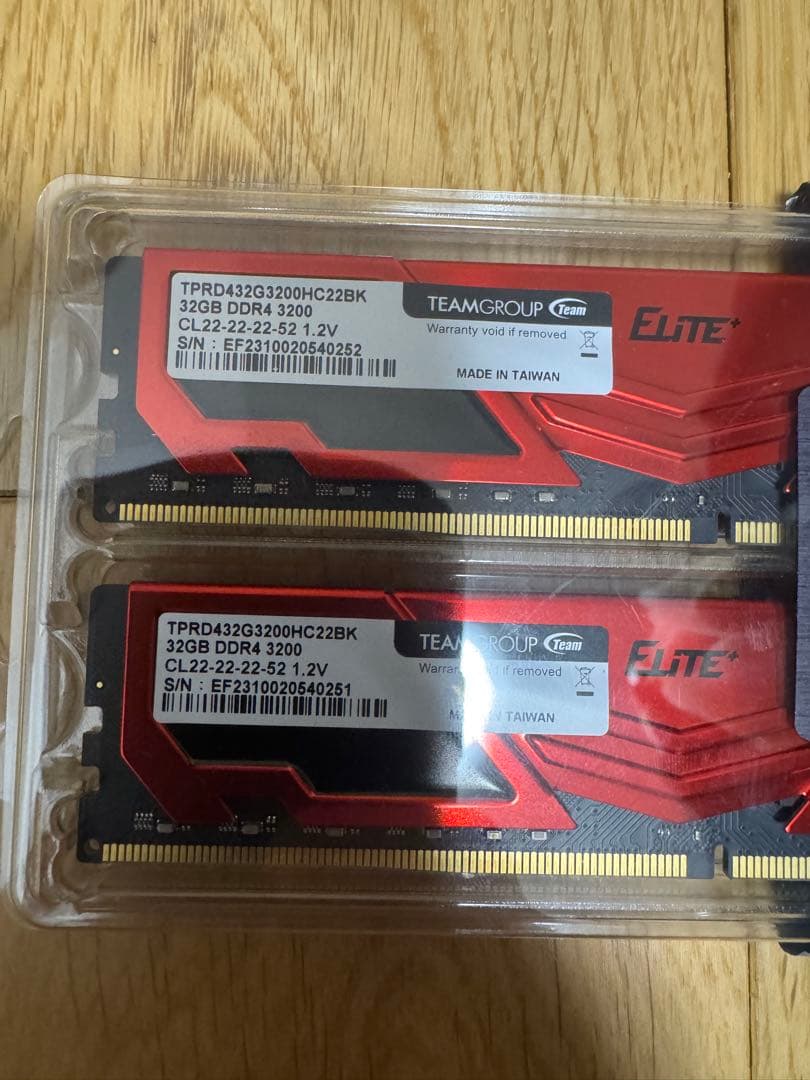 メモリー TEAMGROUP Elite DDR4 64GB 3200MHz