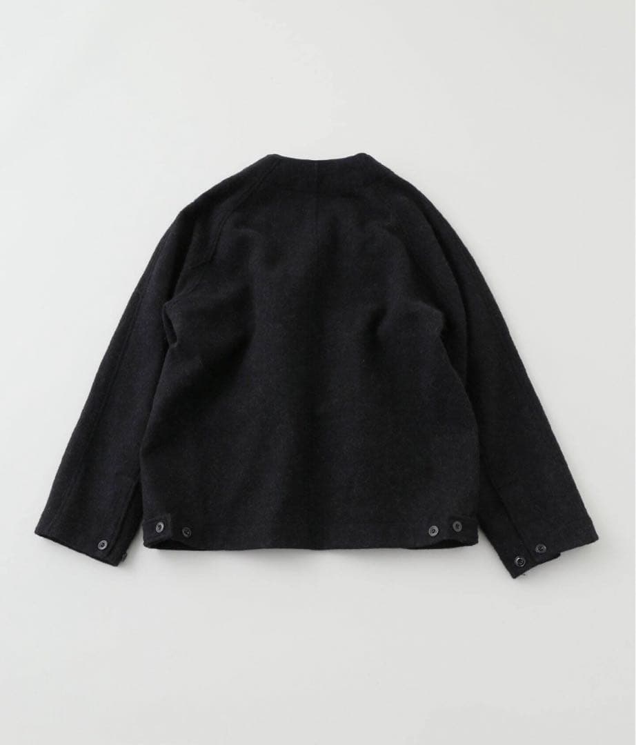 LEMAIRE ルメール アルパカ ノーカラー ジャケット